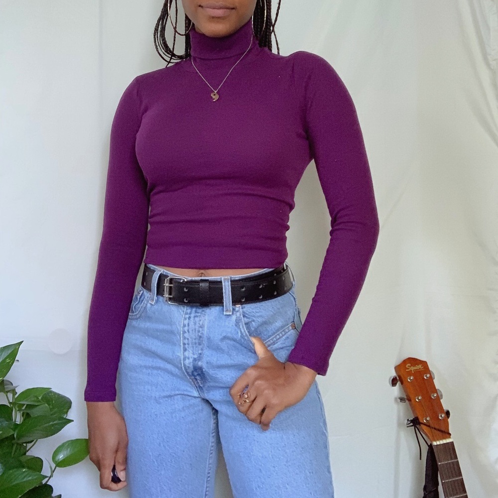 🍇Purple turtleneck 🍇